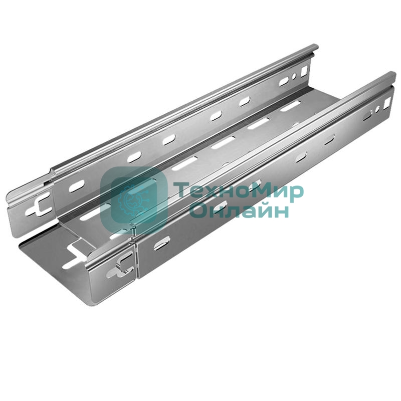 Лоток листовой перфорированный 200х50 L3000 сталь 0.7мм 