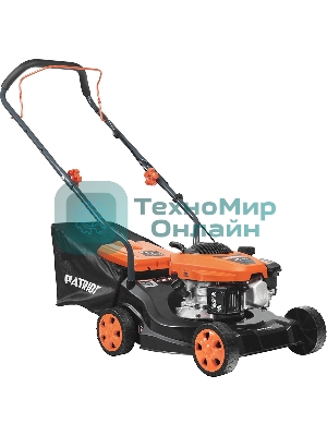 Газонокосилка бензиновая PATRIOT PT 40, 130сс, 3,5 л.с., 40 см, 35л. трав., пластик. дека,