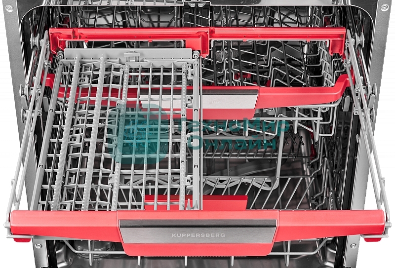 Встраиваемая посудомоечная машина Kuppersberg GLM 6075, серебристый, 59.8 см, 14 компл., 44 дБ, класс A++