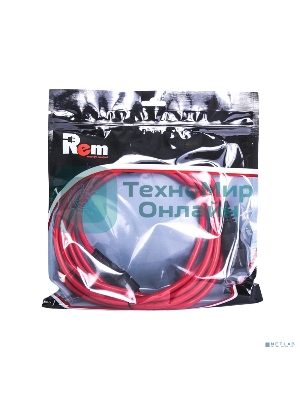 Шнур питания с фиксатором REM IEC 60320 C19/IEC 60320 C20, 16 А/250 В (3 * 1,5), 1,8 м, красный R-16-Cord-C19-C20-1.8-Red