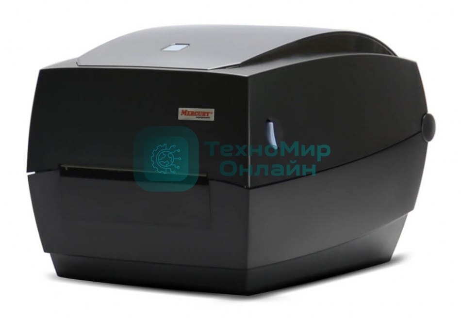 Термопринтер Mertech MPRINT TLP100 TERRA NOVA (для печ.накл.) стационарный черный