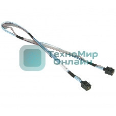 Supermicro CBL-SAST-0593 Internal Mini-SAS HD to Mini-SAS HD 60cm,30AWG,12Gb/s 