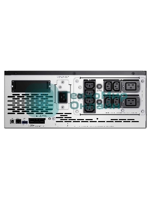 Источник бесперебойного питания APC Smart-UPS X SMX2200RMHV2U 1980Вт 2200ВА черный