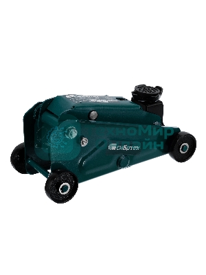 Домкрат гидравлический подкатной Сибртех 2,5 т, 148-387 мм, в пластиковом кейсе