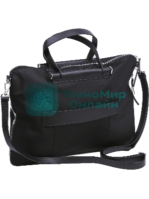 Деловая сумка женская Piquadro Lyra CA4021W92T/N с отделением для ноутбука черный ткань/натур.кожа