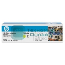 Картридж лазерный HP CB542A желтый LJ P1215/1515 (1400 стр.)