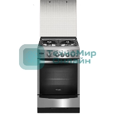 Плита газовая Gefest ПГ 5100-04 0004 серебристый, конфорок 4 шт, духовка 52 л, 50 см x 85 см x 58.5 см