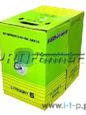 Кабель PROconnect Кабель UTP CAT6 4 пары (305м) 0.57 мм CCA