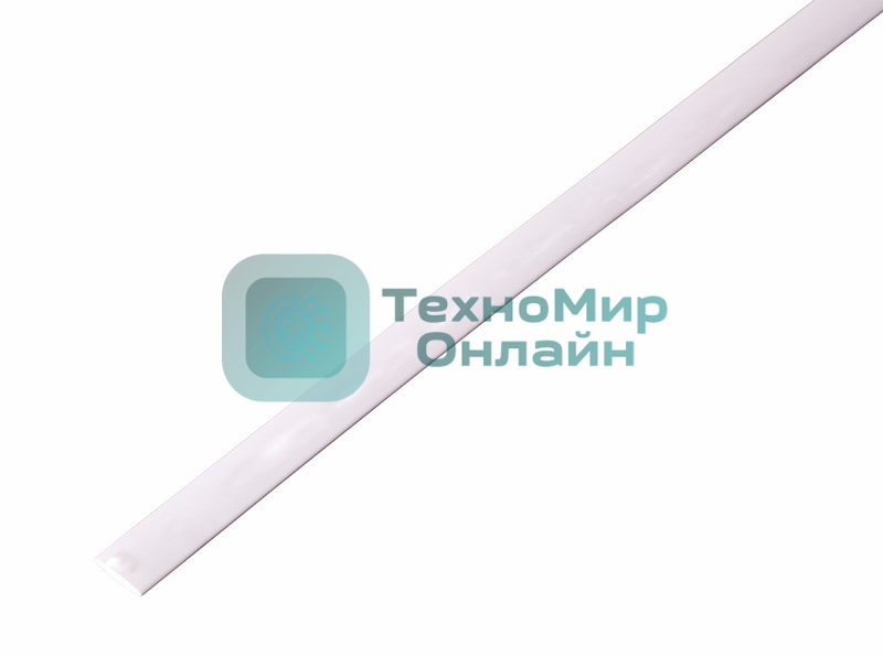 Трубка термоусадочная Rexant 6.0/3.0 1м белый