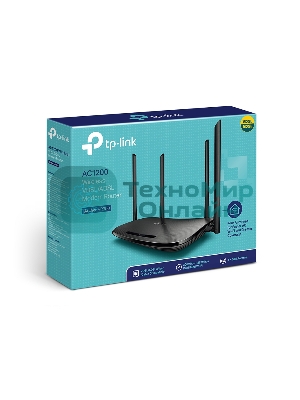 Роутер беспроводной TP-Link Archer VR300 AC1200 10/100BASE-TX/ADSL черный