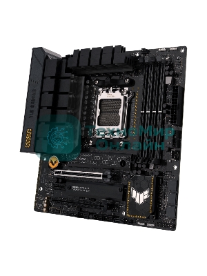 Материнская плата ASUS TUF GAMING B650M-PLUS, AM5, AMD B650, 4xDDR5, 4xSATA, 2xM.2, 1xPCIe 4.0 x16, 1xPCIe 4.0 x4, 1xDP, 1xHDMI, 1x 2.5Gb LAN, 4xUSB-A 3.2 Gen 2, 1xUSB-A 3.2 Gen 1, 1xUSB-C 3.2 Gen 2x2, 5x3.5 мм, 7.1, mATX