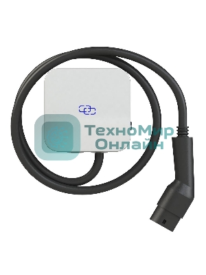 Зарядная станция S'OK SHN10132GbT7KW-5 Green Energy, 1-фаза, 7kW (32A/230V),Bluetooth(APP), RFID, IP65, GbT, 5м кабель