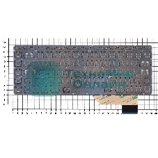 Клавиатура для ноутбука HP Envy 14-K черная с подсветкой