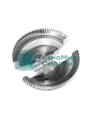 Кулер Cooler ID-Cooling DK-01 черный/серебристый 92мм алюминий 2500rpm 29db 95W 52мм