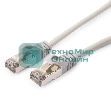Патч-корд UTP Cablexpert cat.5e, 15м, литой, многожильный серый