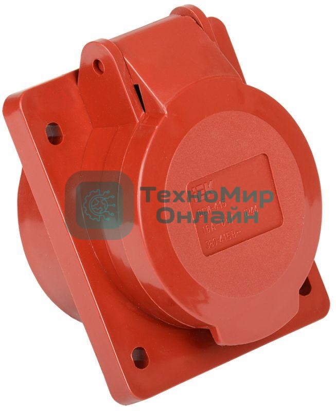 Розетка СП 16А 380В 3P+E+N ССИ-415 IP44 IEK PSR42-016-5