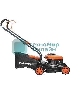 Газонокосилка бензиновая PATRIOT PT 40, 130сс, 3,5 л.с., 40 см, 35л. трав., пластик. дека,