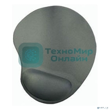 Коврик для мыши гелевый Buro BU-GEL/grey, серый, 230х205х25