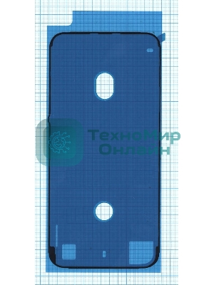 Водозащитная прокладка (проклейка) для iPhone 7, черная
