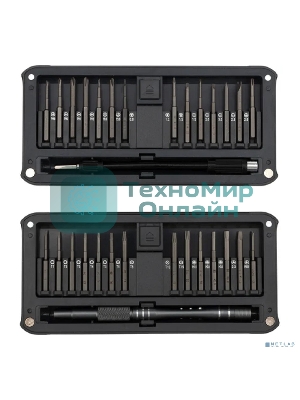 Набор отверток для точных работ Kranz RA-02, 30 предметов