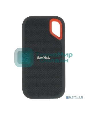 Внешний SSD SanDisk Extreme, 1TB, USB 3.2 Gen 2 Type-C, R/W 1050/1000, серый