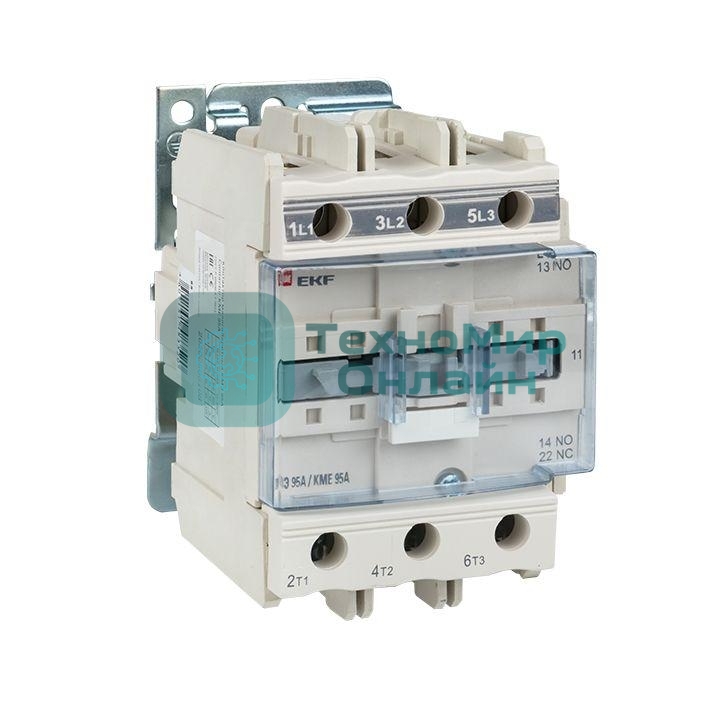 Контактор КМЭ 95А 220В NO+NC EKF ctr-s-95-220
