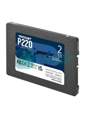 Накопитель SSD Patriot P220, 2Tb, SATA III, 2.5