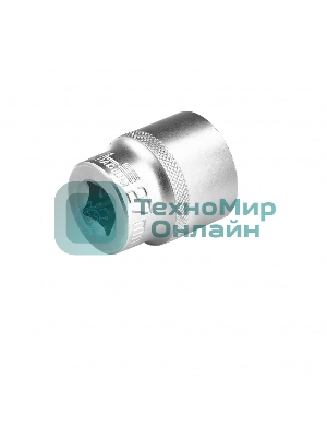 Головка торцевая, 27 мм, 12-гранная, CrV, под квадрат 1/2
