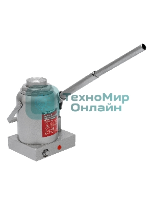 Домкрат гидравлический бутылочный Matrix, 30 т, h подъема 244–370 мм