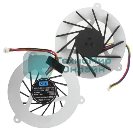 Вентилятор (кулер) для ноутбука Asus M50 G50 G51 G60 L50 X55 X56 X57 VX5 N50