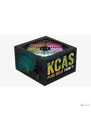 Блок питания Aerocool/Formula KCAS PLUS GOLD 750W (750W, ATX v2.4, APFC, Fan ARGB 12cm, 80+ Gold, Retail)