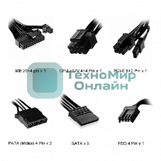 Блок питания Powerman PMP-500ATX, 500Вт, 120мм, серый