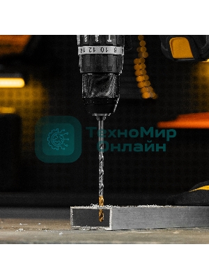 Сверло спиральное по металлу Denzel 6 х 139 мм, Р6М5, Golden Tip, удлиненное