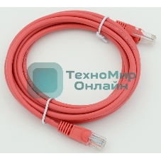 Патч-корд molded 5E Copper 3m красный