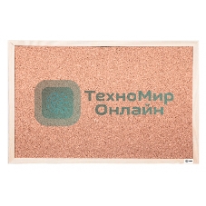 Демонстрационная доска Cactus CS-CWBD-60X90 пробка пробковая 60x90см деревянная рама коричневый