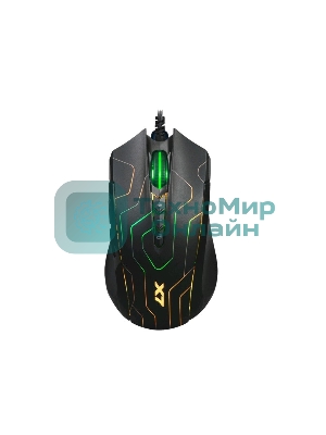 Мышь проводная A4Tech X89 черный, 2400 dpi, USB, кнопки - 8