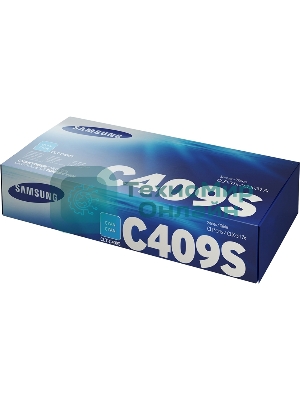 Картридж лазерный Samsung CLT-C409S/SU007A голубой для Samsung CLP-310/315/CLX-3170FN (1000 стр.)