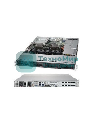 Корпус Supermicro CSE-815TQC-R706CB 1U 750W
