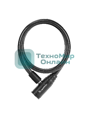 Замок тросовый универсальный Matrix, 10 х 650 мм