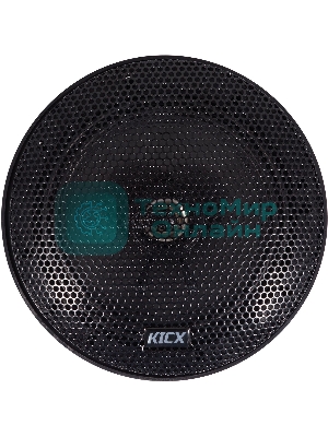 Колонки автомобильные Kicx SL-165 100Вт 91дБ 4Ом 16.5см (6 1/2дюйм) (ком.:2кол.) коаксиальные двухполосные