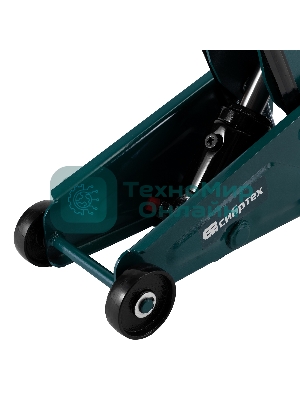 Домкрат гидравлический подкатной Сибртех 2,5 т, 148-387 мм, в пластиковом кейсе