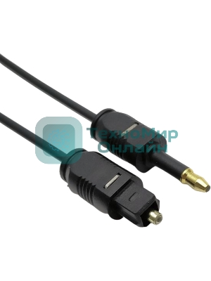 Оптический кабель (Toslink)-M -- >(Toslink)-miniM,1m, Telecom TOC2023-1M