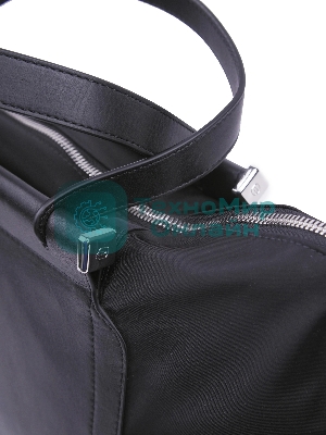 Деловая сумка женская Piquadro Lyra CA4021W92T/N с отделением для ноутбука черный ткань/натур.кожа