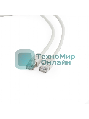 Патч-корд FTP Cablexpert cat.6, 0.5м, литой, многожильный серый