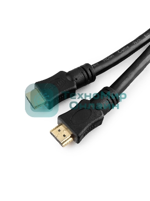Кабель Cablexpert HDMI CC-HDMI4-15M, 19M/19M, v2.0, медь, позол.разъемы, экран, 15м, черный, пакет