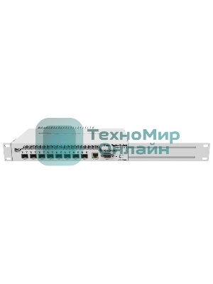 Коммутатор MikroTik CRS309-1G-8S+IN 8 SFP+, dual-core 800MHz CPU, 512MB RAM, POE, RS232 serial port