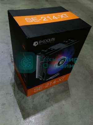 Кулер ID-COOLING. SE-214-XT черный 120мм алюминий/медь 1500rpm 27db 4-pin 180W 150мм
