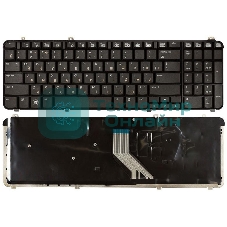Клавиатура для ноутбука HP Pavilion DV6-1000 DV6-2000 матовая черная