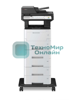 МФУ лазерное Kyocera ECOSYS MA4500ix (110C113NL0), A4, ч/б, печ. до 45 стр/мин., скан. до 60 стр/мин. (ч/б) 40 стр/мин. цвет, 1200 x 1200 dpi (печать) 600x600dpi (скан.), USB, RJ-45, Air Print, Mopria