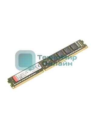 Оперативная память Kingston ValueRAM, DDR3L, 4GB (1x4GB), 1600MHz, CL11, DIMM